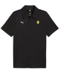 PUMA - Ferrari Sportswear Cloudspun Short Sleeve Polo - Lyst