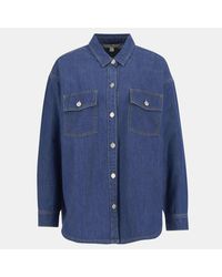 Barbour - Woodrow Long Sleeve Tailored Fit Denim Shirt - Lyst