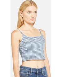 Levi's - Jadine Denim Cami Tank Mischa - Lyst