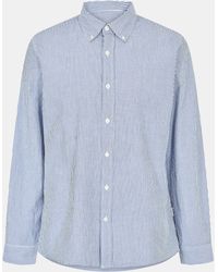 Peter Werth - Long Sleeve Plain Shirt - Lyst
