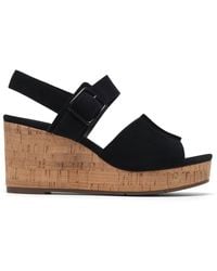 Clarks - Wedge Sandals - Lyst