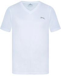 Slazenger 1881 - V Neck T Shirt - Lyst