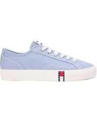 Tommy Hilfiger - Canvas Trainers - Lyst