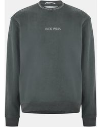 Jack Wills - Jacquard Crew Sweatshirt - Lyst
