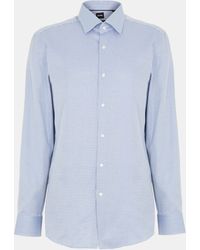 BOSS - H-Hank-Kent-C1-214 Long Sleeve Tailored Fit Shirt - Lyst