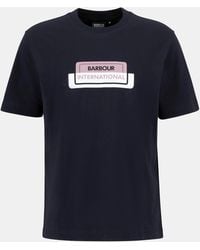 Barbour - Optic T-Shirt - Lyst