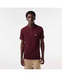 Lacoste - Short Sleeve Logo Polo Shirt - Lyst