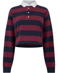 GOOD AMERICAN - Good Cropped Rugby P Ld64 - Lyst