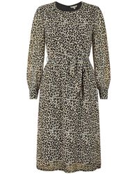Yumi' - Long-Sleeve Skater Dress - Lyst