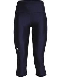 Under Armour - ' Tech Capris Midnight - Lyst