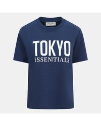 Blank Essentials - Tokyo Cotton Short Sleeve Oversized Fit T-Shirt - Lyst