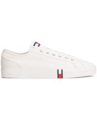 Tommy Hilfiger - Canvas Trainers - Lyst