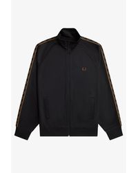 Fred Perry - Tape Poly Tracksuit Top - Lyst