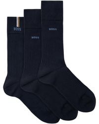HUGO - Boss 3P Rs Rib Iconic Cc - Lyst