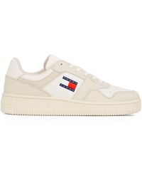 Tommy Hilfiger - Retro Leather Basket Trainers - Lyst