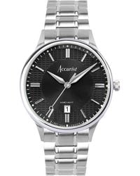 Accurist - Stainless Steel Classic Analogue Quartz Watch - Lyst
