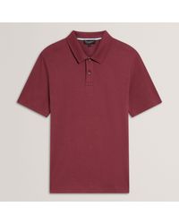 Ted Baker - Short Sleeve Polo Shirt - Lyst