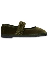 Flabelus - Mafalda Velvet Mary Jane - Lyst