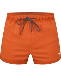PUMA - Logo Shorts - Lyst
