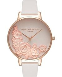 Olivia Burton - Dials Stainless Steel Fashion Analogue Quartz Watch - Lyst