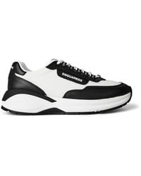 DSquared² - Leather Dash Sneakers - Lyst