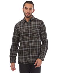 Belstaff - Shadow Plaid Cotton Scale Shirt - Lyst