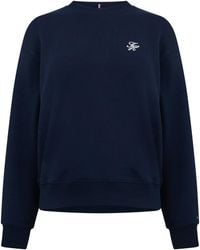 Tommy Hilfiger - Script Crew Sweatshirt - Lyst
