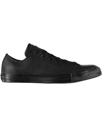 Converse - Chuck Taylor All Star Mono Leather Trainers - Lyst