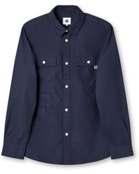 Pretty Green - Brentwood Long-Sleeve Plain Shirt - Lyst