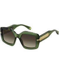 Marc Jacobs - Rec Geometric Round Sunglasses - Lyst