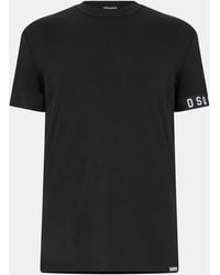 DSquared² - Dsq Band Logo Slim Fit T-Shirt - Lyst