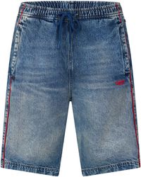 DIESEL - D-Axfor-Short Denim Shorts - Lyst