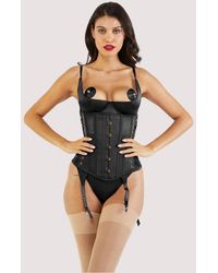 Playful Promises - Etta Tie Underbust Corset - Lyst
