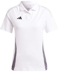 adidas - Tiro24 Collared Neck Short Sleeve Polo Shirt - Lyst
