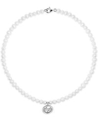Twojeys - Icon Pearl Chain Necklace - Lyst