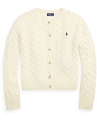 Polo Ralph Lauren - Cable Knit Cardigan - Lyst