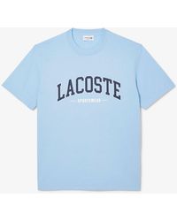 Lacoste - Big Logo T-Shirt - Lyst