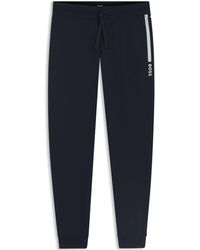 BOSS - Logo Tapered Jogging Bottoms - Lyst
