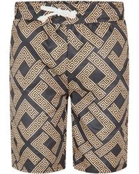 Criminal Damage - Roman Fleece Jogger Shorts - Lyst