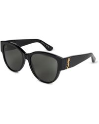 Saint Laurent - Sl M3 55 Oval Sunglasses - Lyst