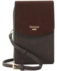 Dune - Sunrised Faux Leather Phone Bag - Lyst