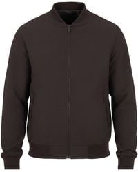 Brave Soul - Seersucker Bomber Jacket - Lyst