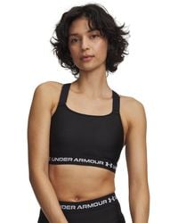 Under Armour - Heatgear Crossback High Impact Sports Bra - Lyst