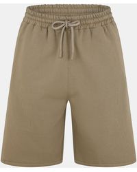 Off-White c/o Virgil Abloh - Fleece Relaxed Fit Jogger Shorts - Lyst