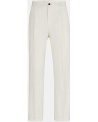 HUGO - Felix242 D Straight Leg Trousers - Lyst