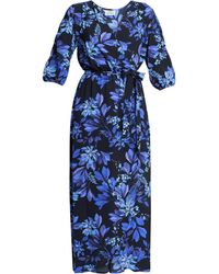 Gina Bacconi - Emilyn Floral Print A-Line Dress - Lyst