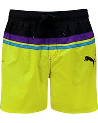 PUMA - Heritage Mid-Length Swim Shorts - Lyst