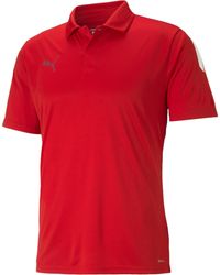 PUMA - Teamliga Sideline Polo Shirt - Lyst