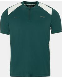 Slazenger 1881 - Stretch Woven Golf T Shirt - Lyst