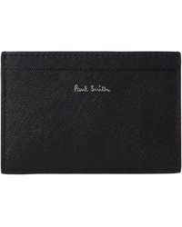 Paul Smith - Leather Printed Card Holder - Lyst